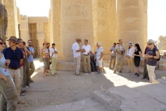 Z wizytą u misji francuskiej w Ramesseum, fot. K. Braulińska